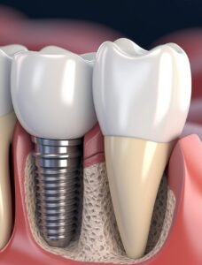 Протезирование зубов на имплантах