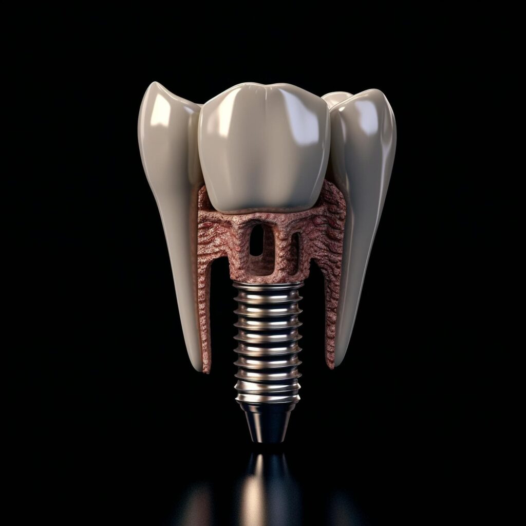 Имплантация с хирургическим шаблоном